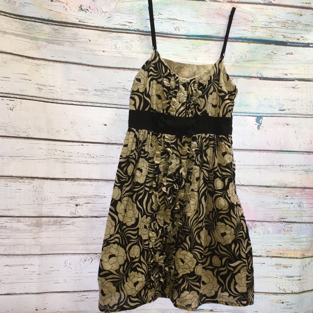 Black & White Flower Dress